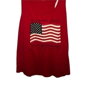 Old Navy XXL red vintage tank top from 2015 American Flag